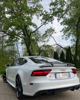 Audi RS7 cena 270000 przebieg: 38500, rok produkcji 2017 z Białystok małe 106
